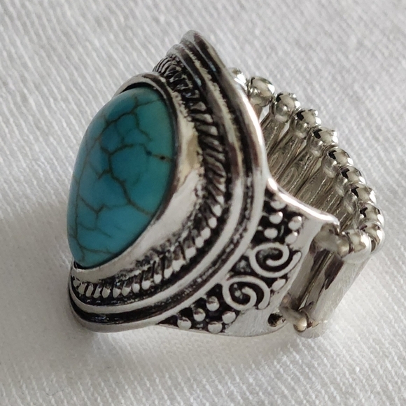 Blue necklace set - Picture 5 of 9